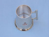 Handcrafted Brass Anchor Mug With Cleat Handle 5" from Hampton Creations