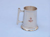 Handcrafted Brass Anchor Mug With Cleat Handle 5" from Hampton Creations
