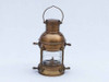 Handcrafted Antique Brass Anchor Oil Lantern 12" from Hampton Creations