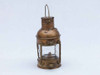 Handcrafted Antique Brass Anchor Oil Lantern 12" from Hampton Creations