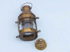 Handcrafted Antique Brass Anchor Oil Lantern 12" from Hampton Creations