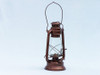 Handcrafted Antique Copper Hurricane Oil Lantern 19" from Hampton Creations Handcrafted Antique Copper Hurricane Oil Lantern 19" from Hampton Creations