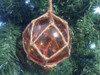 Handcrafted Orange Japanese Glass Ball Fishing Float Decoration Christmas Ornament 4" from Hampton Creations Handcrafted Orange Japanese Glass Ball Fishing Float Decoration Christmas Ornament 4" from Hampton Creations