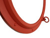 Handcrafted Orange Decorative Ship Porthole Window 24" from Hampton Creations Handcrafted Orange Decorative Ship Porthole Window 24" from Hampton Creations