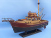 Handcrafted Wooden Jaws - Orca Model Boat 20" from Hampton Creations