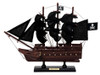 Handcrafted Wooden Captain Kidds Black Falcon Black Sails Model Pirate Ship 12" from Hampton Creations