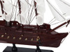 Handcrafted Wooden Captain Kidds Adventure Galley White Sails Model Pirate Ship 12" from Hampton Creations
