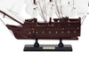 Handcrafted Wooden Captain Kidds Adventure Galley White Sails Model Pirate Ship 12" from Hampton Creations