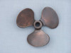 Handcrafted Antique Copper RMS Titanic Propeller Paperweight 4" from Hampton Creations