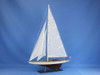 Handcrafted Wooden Ranger Model Sailboat Decoration 35" from Hampton Creations