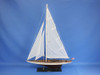 Handcrafted Wooden Ranger Model Sailboat Decoration 35" from Hampton Creations
