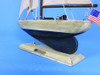 Handcrafted Wooden Rustic Enterprise Model Sailboat Decoration 16" from Hampton Creations Handcrafted Wooden Rustic Enterprise Model Sailboat Decoration 16" from Hampton Creations