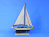 Handcrafted Wooden Rustic Enterprise Model Sailboat Decoration 16" from Hampton Creations Handcrafted Wooden Rustic Enterprise Model Sailboat Decoration 16" from Hampton Creations