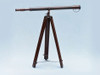 Handcrafted Floor Standing Antique Copper Galileo Telescope 65" from Hampton Creations Handcrafted Floor Standing Antique Copper Galileo Telescope 65" from Hampton Creations