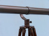 Handcrafted Floor Standing Antique Copper Galileo Telescope 65" from Hampton Creations Handcrafted Floor Standing Antique Copper Galileo Telescope 65" from Hampton Creations