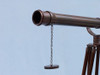 Handcrafted Floor Standing Antique Copper Galileo Telescope 65" from Hampton Creations Handcrafted Floor Standing Antique Copper Galileo Telescope 65" from Hampton Creations