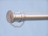 Handcrafted Floor Standing Brushed Nickel Galileo Telescope 65" from Hampton Creations Handcrafted Floor Standing Brushed Nickel Galileo Telescope 65" from Hampton Creations