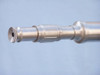 Handcrafted Floor Standing Brushed Nickel Galileo Telescope 65" from Hampton Creations Handcrafted Floor Standing Brushed Nickel Galileo Telescope 65" from Hampton Creations