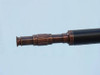 Handcrafted Floor Standing Bronzed With Leather Harbor Master Telescope 60" from Hampton Creations Handcrafted Floor Standing Bronzed With Leather Harbor Master Telescope 60" from Hampton Creations