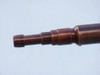 Handcrafted Floor Standing Bronzed Anchormaster Telescope 65" from Hampton Creations Handcrafted Floor Standing Bronzed Anchormaster Telescope 65" from Hampton Creations
