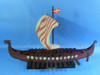 Handcrafted Wooden Viking Drakkar Model Boat 24" from Hampton Creations