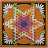 Woodburn Design Chinese Checkers Wall Game Sign 16x16 from Primitives by Kathy