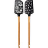 Let's Bake Stuff & Watch Movies Double Sided Kitchen Spatula from Primitives by Kathy