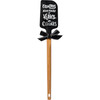 Black & White Grandma Never Runs Out of Kisses Or Cookies Double Sided Spatula from Primitives by Kathy