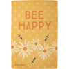 Daisies & Bumblebee Design Bee Happy Garden Flag 12x18 from Primitives by Kathy