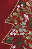 Christmas Tree Design Home For The Holidays Cotton & Linen Blend Dish Towel 20x26 from Primitives by Kathy