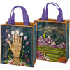 Celestial Reach For The Stars & To The Moon & Back Double Sided Daily Tote Bag from Primitives by Kathy