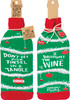 Don't Get Your Tinsel In A Tangle Decorative Wine Bottle Sock Holder from Primitives by Kathy