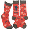 Awesome Mimi Colorfully Printed Cotton Socks from Primitives by Kathy
