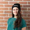 Black Bad Hair Day Beanie Hat from Primitives by Kathy