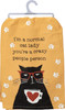 I'm A Normal Cat Lady You're A Crazy People Person Cotton Dish Towel from Primitives by Kathy