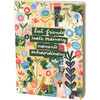 Best Friends Make Moments Extraordinary Floral Design Journal Notebook (160 Lined Pages) from Primitives by Kathy