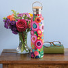 Vibrant Floral Design Insulated Stainless Steel Water Bottle Thermos 25 Oz from Primitives by Kathy