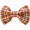 Fall Plaid Colors Design Large Cotton Dog Bow Ties Set of 3 Apparel from Primitives by Kathy