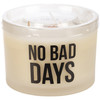 3 Wick Jar Candle - No Bad Days (Sea Salt & Sage Scent) 14 Oz from Primitives by Kathy