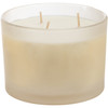 Start That Thing Frosted Glass Jar Candle (Bergamot Scent) 14 Oz from Primitives by Kathy