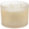 Thou Shalt Not Try Me Mom 24:7 Frosted Glass Jar Candle (Lavender Scent) 14 Oz from Primitives by Kathy