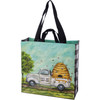 Buzz Bee Honey Farm Double Sided Market Tote Bag from Primitives by Kathy