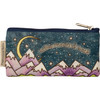 Set of 2 Starry Night Mountains Never Stop Looking Up Cotton Hand Bags from Primitives by Kathy