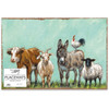 Farm Animal Family Single Use Paper Placemats Pack of 24 (17.5x12) from Primitives by Kathy