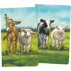 Set of 2 Farm Animals Themed Small Paper Notebooks (64 Pages Each) from Primitives by Kathy