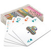 Colorful Woodburn Art Beach Themed 54 Card Playing Deck from Primitives by Kathy