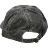 Adjustable Cotton Baseball Cap - Requires Supervision - Charcoal & White from Primitives by Kathy