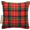 Merry & Bright Red & Green Plaid Double Sided Mini Cotton Throw Pillow 6x6 from Primitives by Kathy