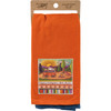 Happy Campers Live Here Colorful Wood Burn Art Cotton Kitchen Dish Towel Set from Primitives by Kathy