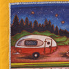 Life Is Better By A Campfire Colorful Wood Burn Art Starry Night Kitchen Dish Towel Set from Primitives by Kathy